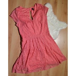 Pink / Coral Lace Dress | 2 for $10 Bundle Item